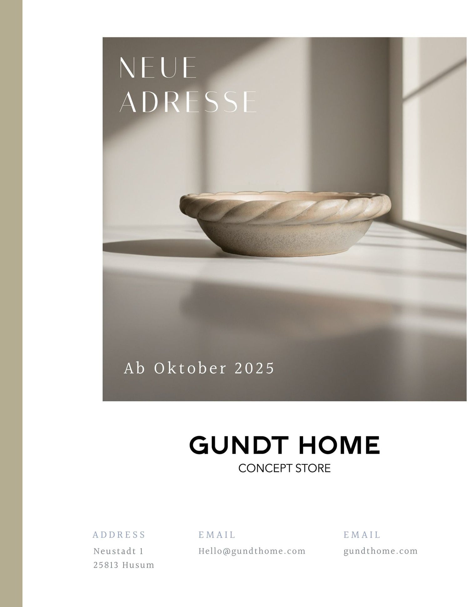GUNDT HOME - NEUES AUS DER STADT