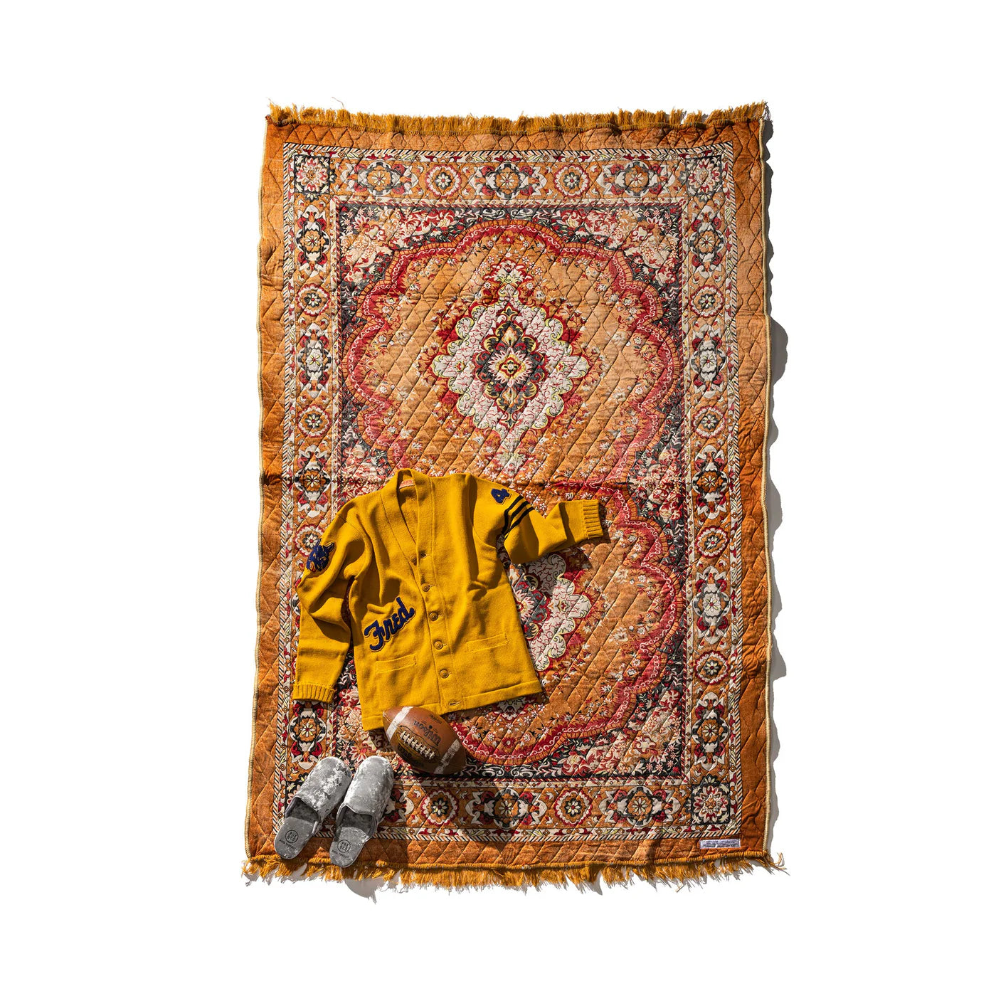 Indian Festival Rug Gold - GUNDT HOME