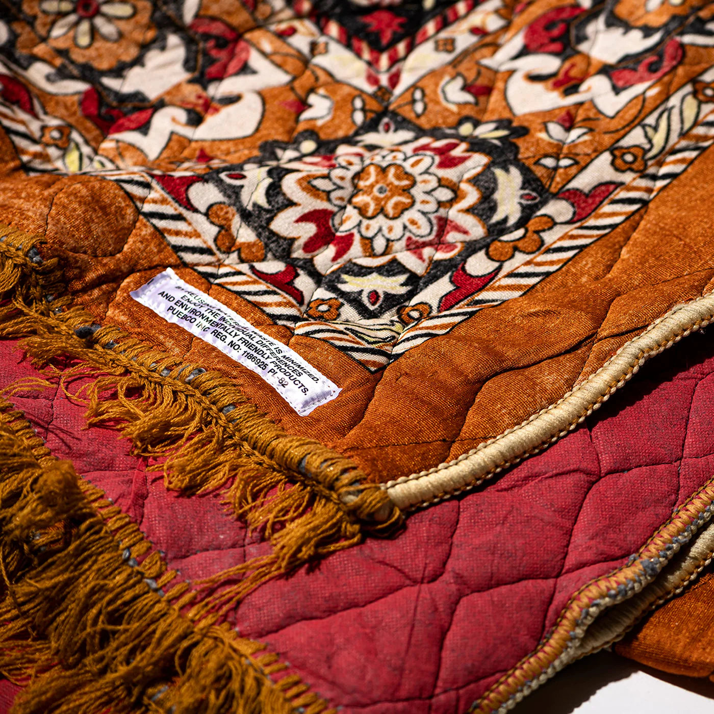 Indian Festival Rug Gold - GUNDT HOME