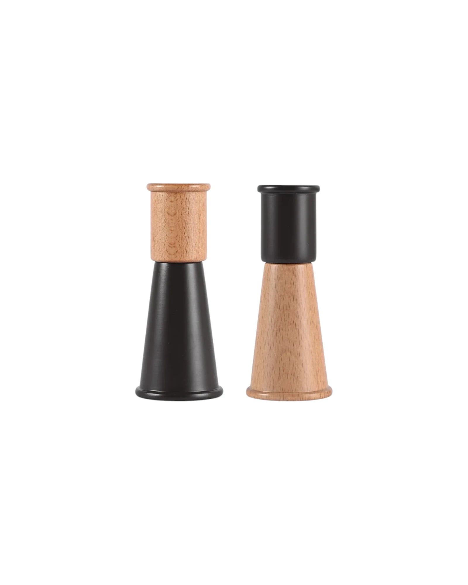 Gurken Salz- & Pfeffermühlen klein 2er-Set schwarz/braun 15 cm - GUNDT HOME