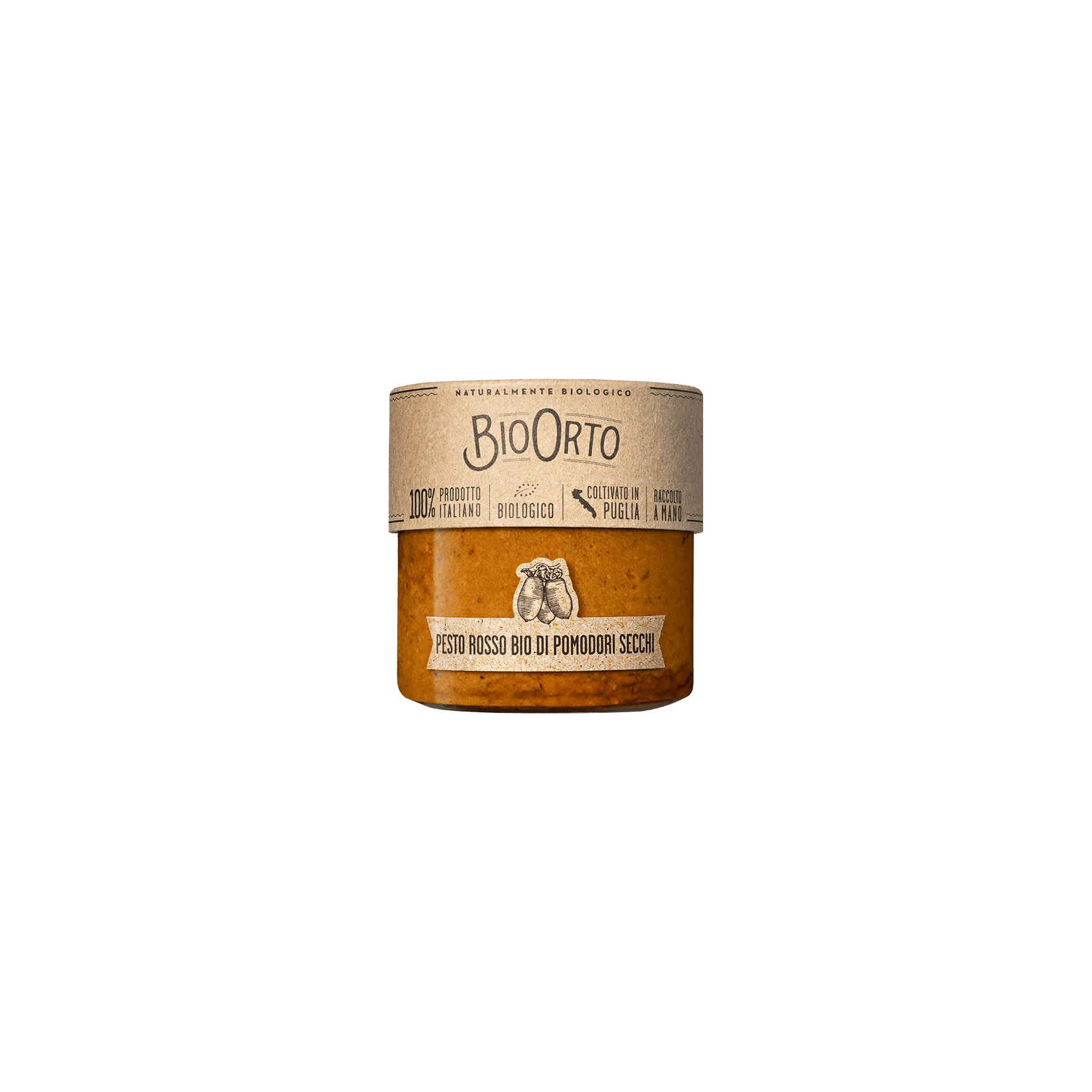 Bio rotes Pesto aus sonnengetrockneten Tomaten: 175 g - GUNDT HOME