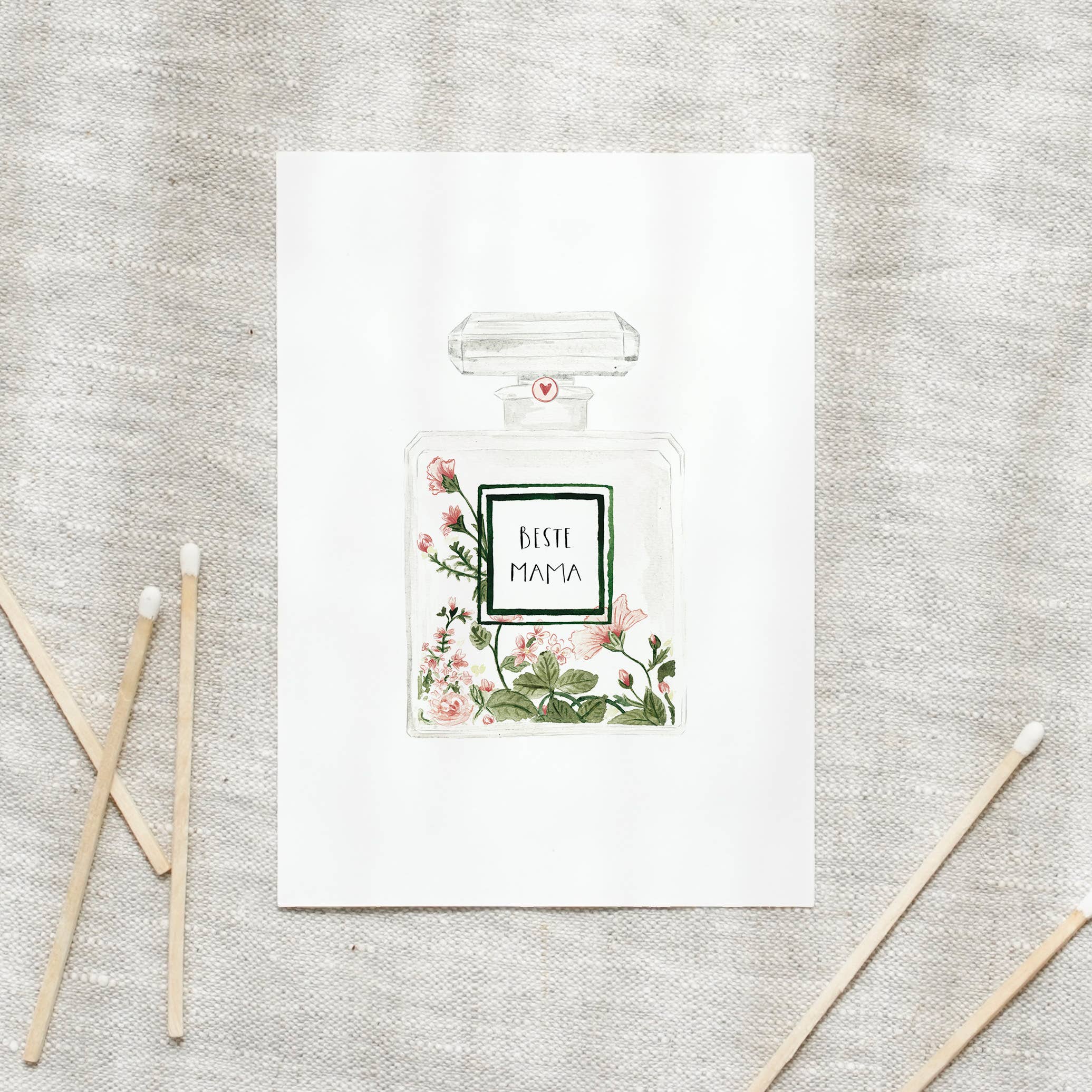 Postkarte - Beste Mama - GUNDT HOME