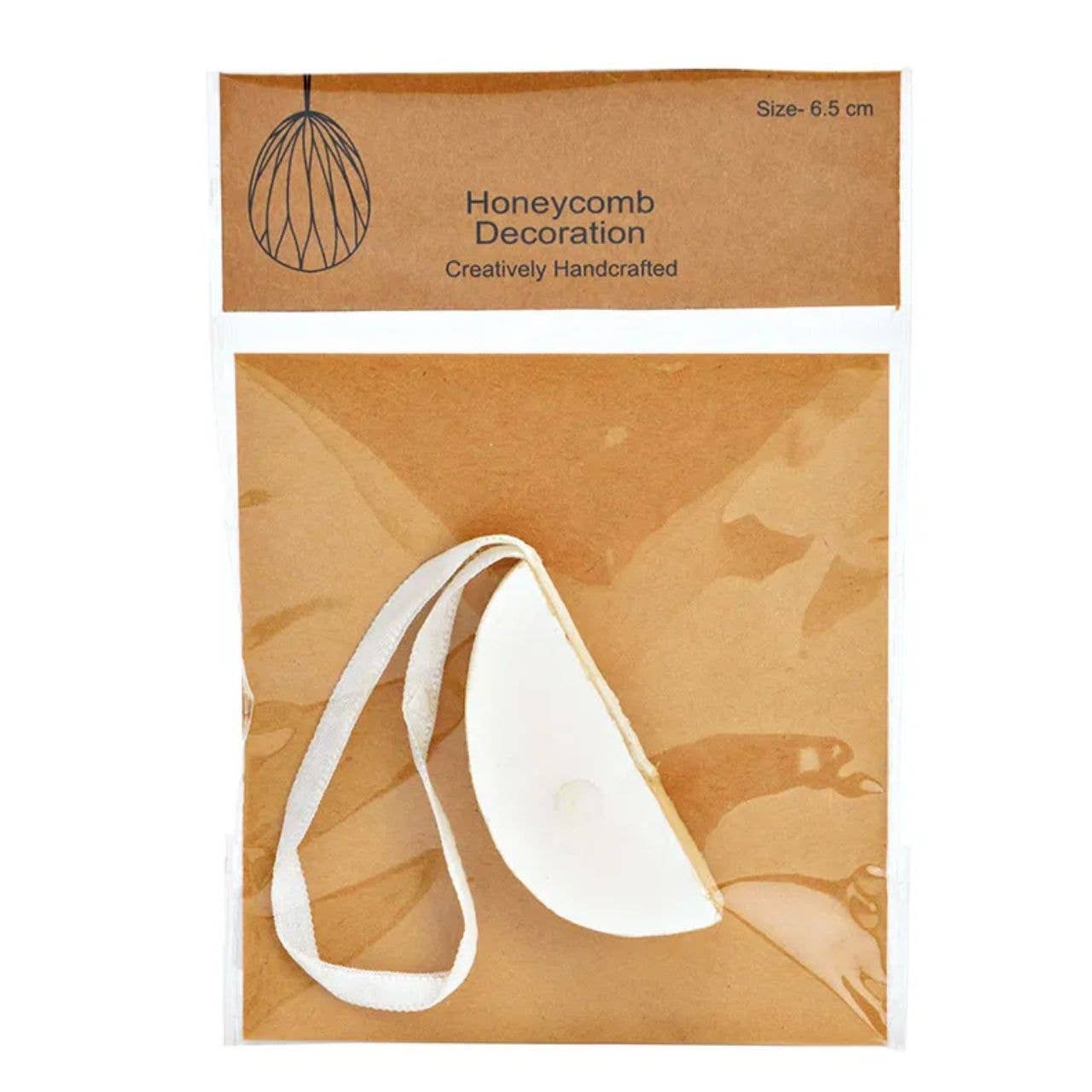 Hänger Honeycomb Osterei aus Papier/Pappe weiß (B/H/T) 6x6x6cm - GUNDT HOME