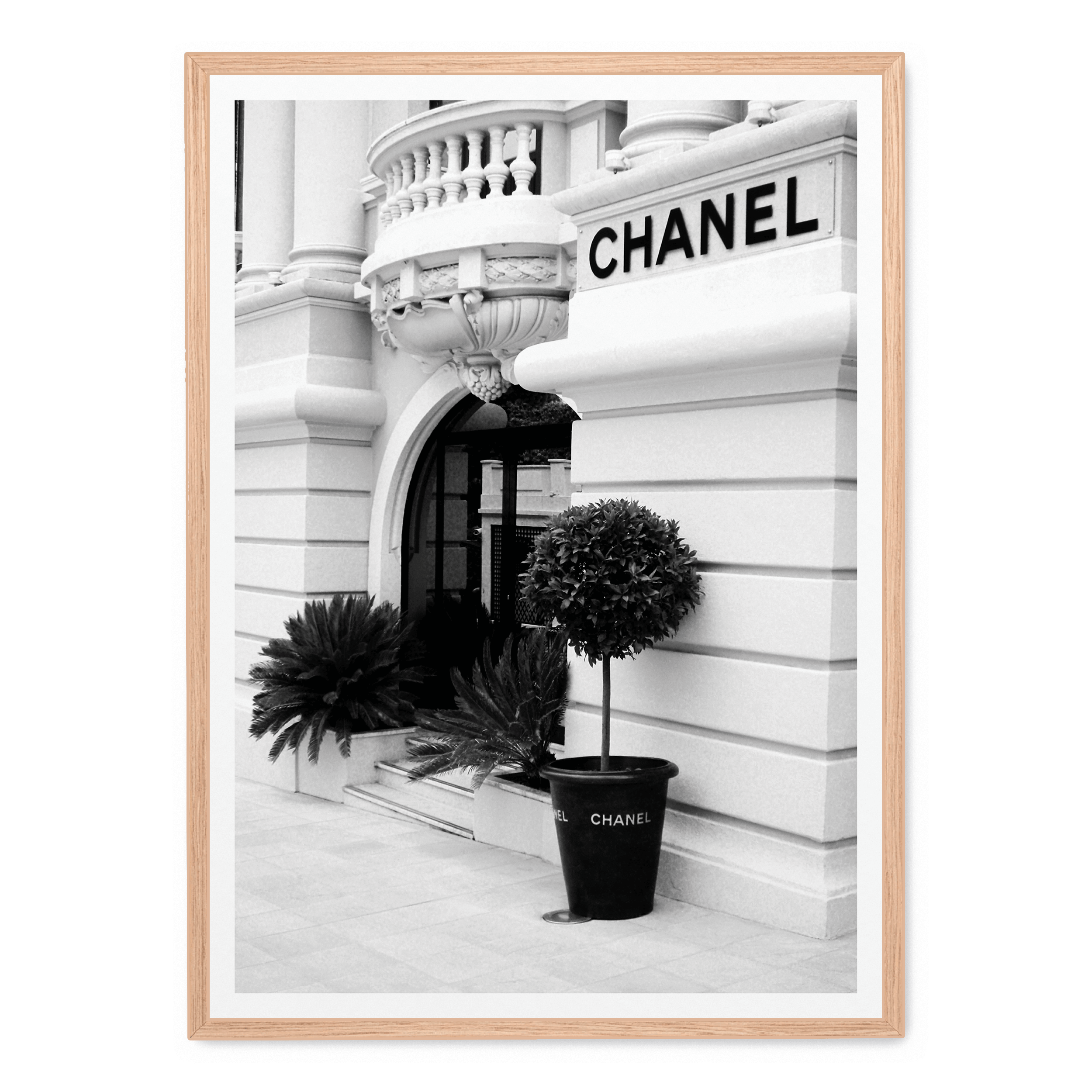 Chanel-Store-Poster: No frame / A4 (21 x 29,7 cm)