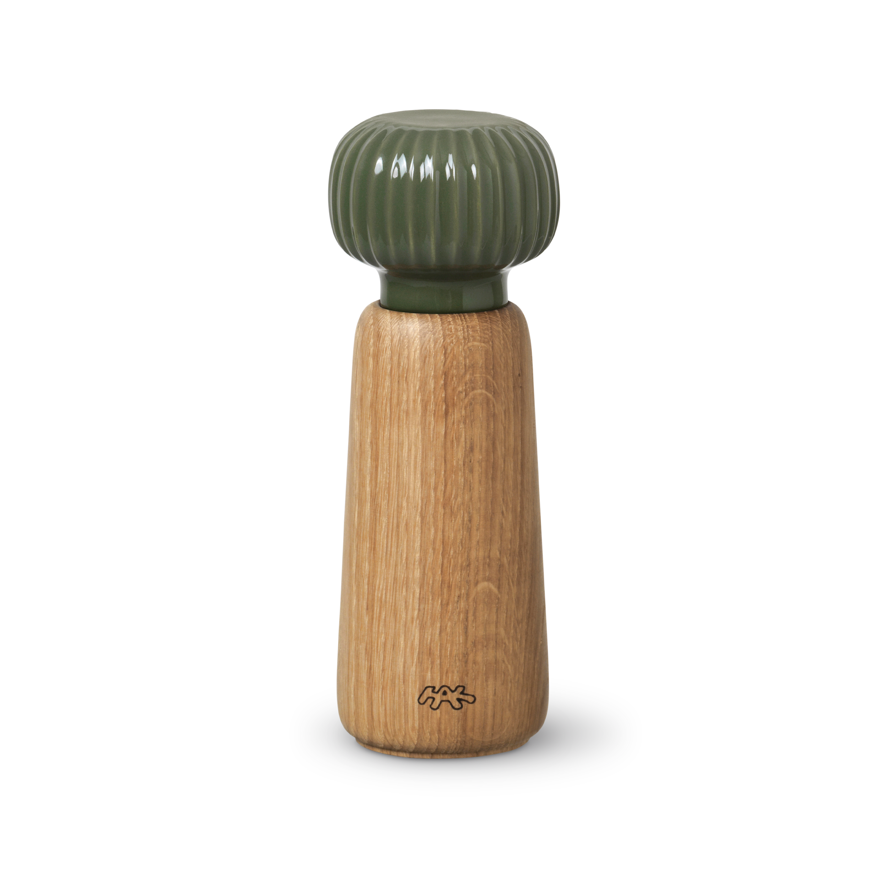 KÄHLER Hammershøi-Mühle 18cm dunkelgrün - GUNDT HOME