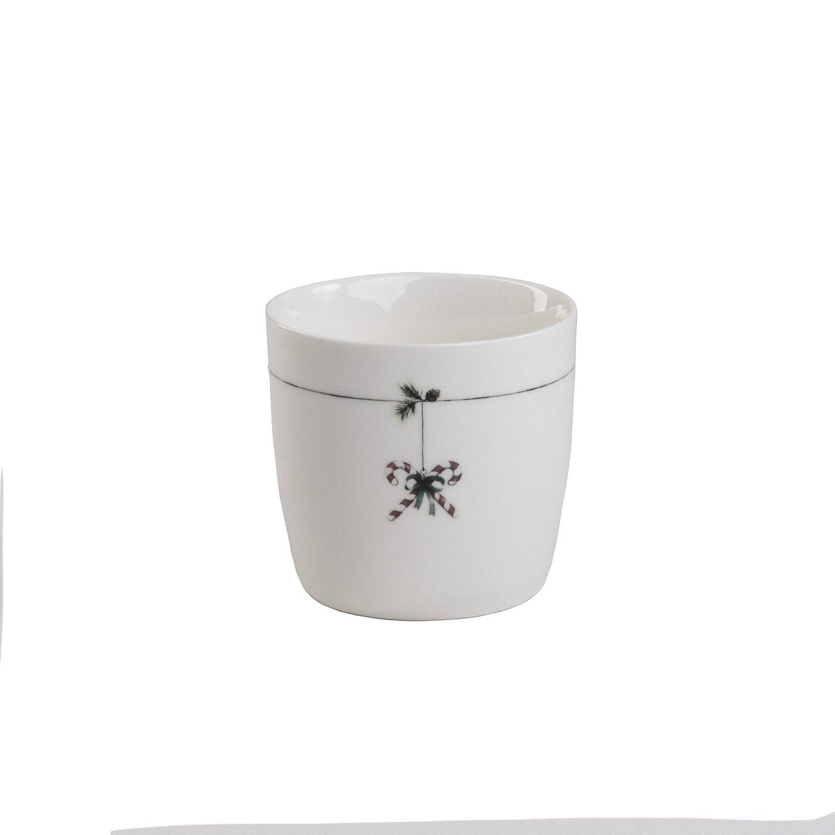 Sögne krus weiße Weihnachtsbonbons-Tasse