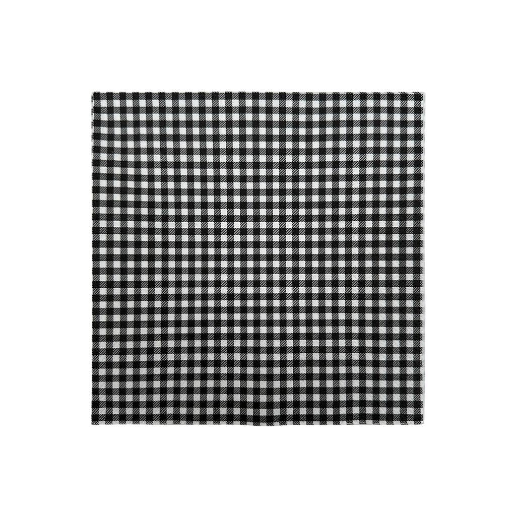 Papierserviette Vichy schwarz x20