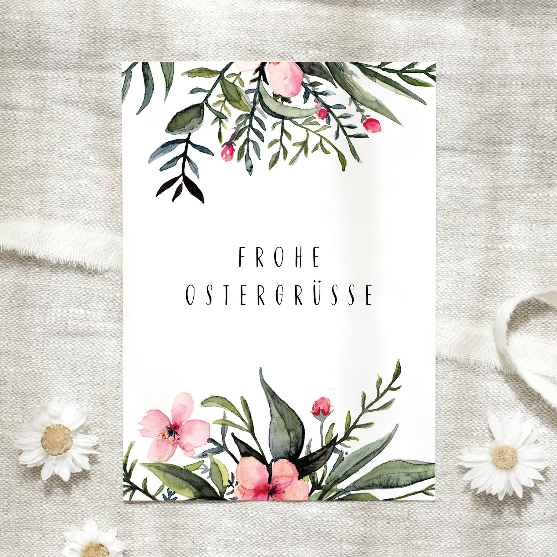 Postkarte - Frohe Ostergrüße - GUNDT HOME