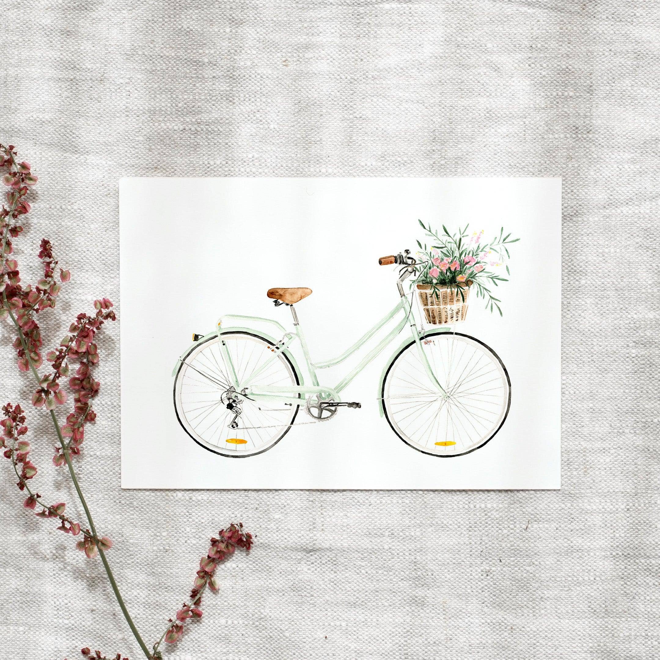 Postkarte - Bicycle Love - GUNDT HOME