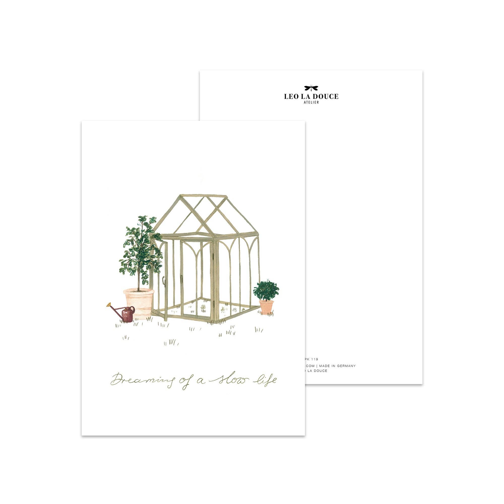Postkarte · Gartenhaus - GUNDT HOME