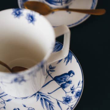 Kuchenteller mit Affen 15 cm - GUNDT HOME
