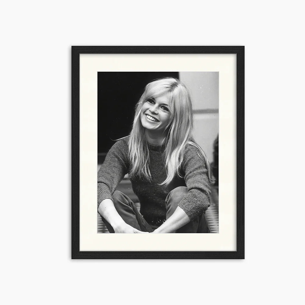 Brigitte Bardot smiling - GUNDT HOME