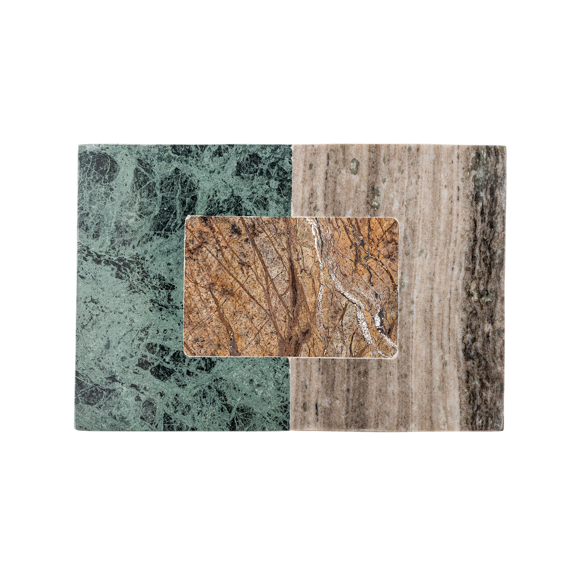 Ketil Schneidebrett, Grün, Marmor - GUNDT HOME