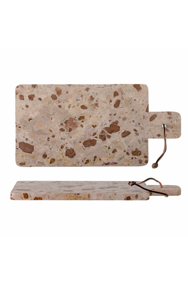 Nukaka Schneidebrett, Braun, Marmor - GUNDT HOME