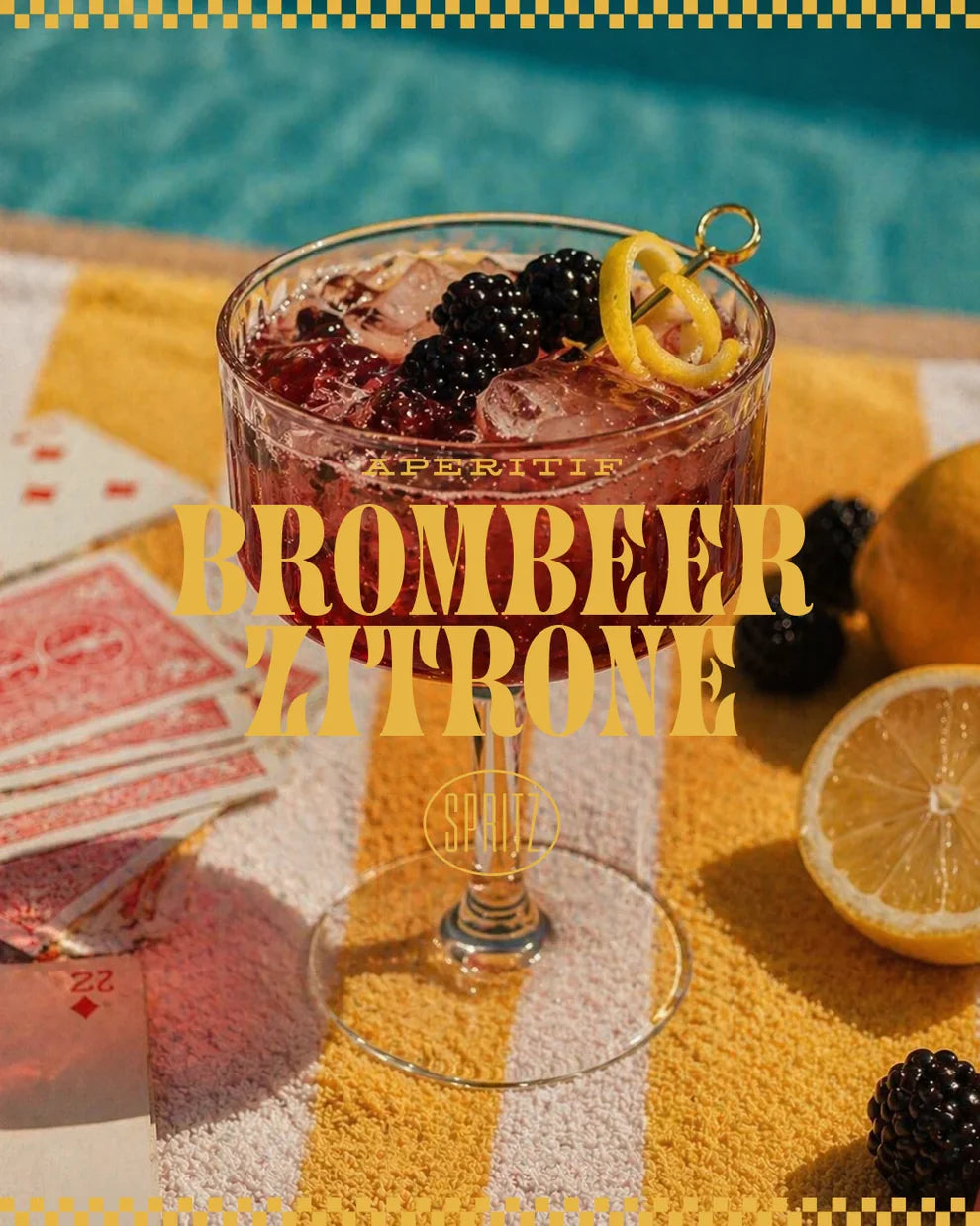 Aperitif Brombeer x Zitrone - GUNDT HOME