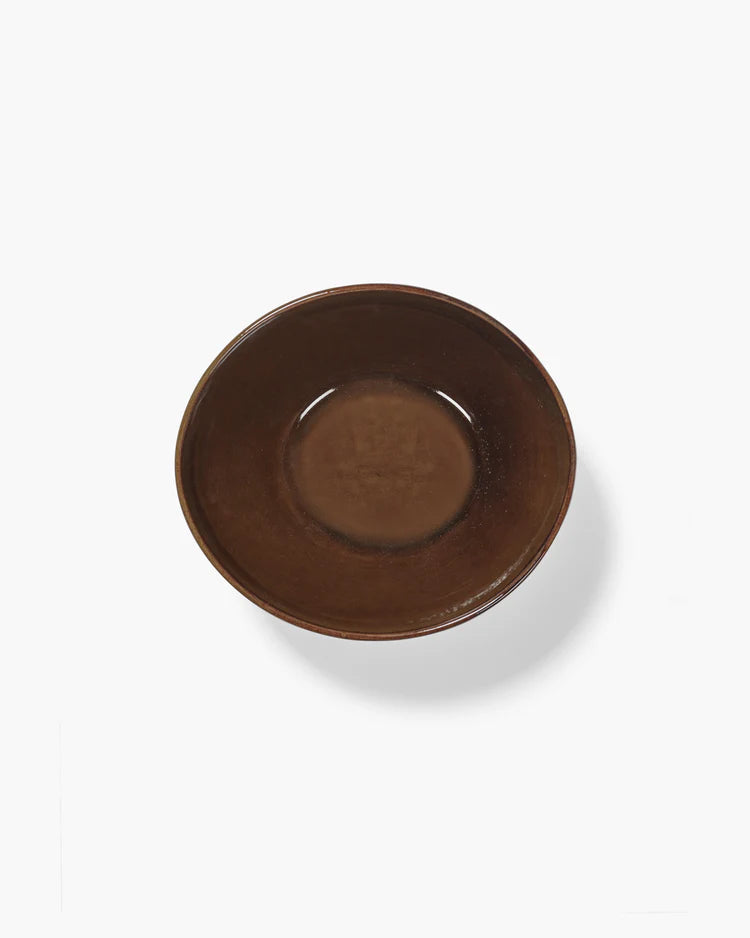 SERAX Uncharted Out of Lines Servierschüssel Ocher - GUNDT HOME