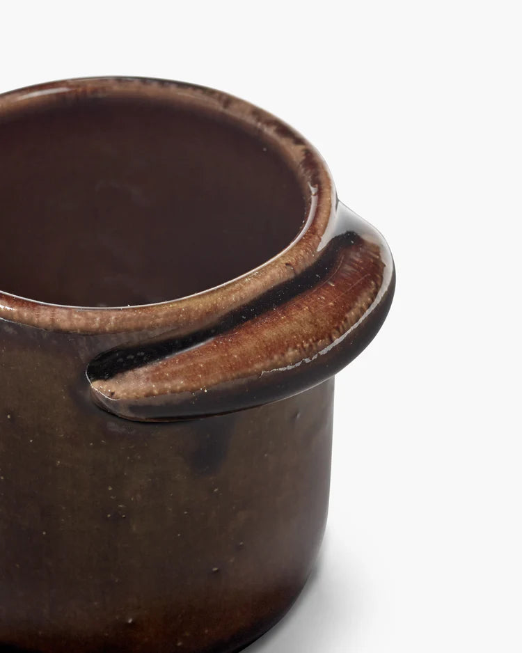 SERAX Uncharted Out of Lines Kaffeetasse ohne Henkel Ocher - GUNDT HOME