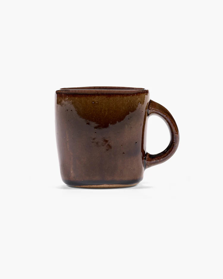 SERAX Uncharted Out of Lines Kaffee Becher mit Henkel Ocher - GUNDT HOME