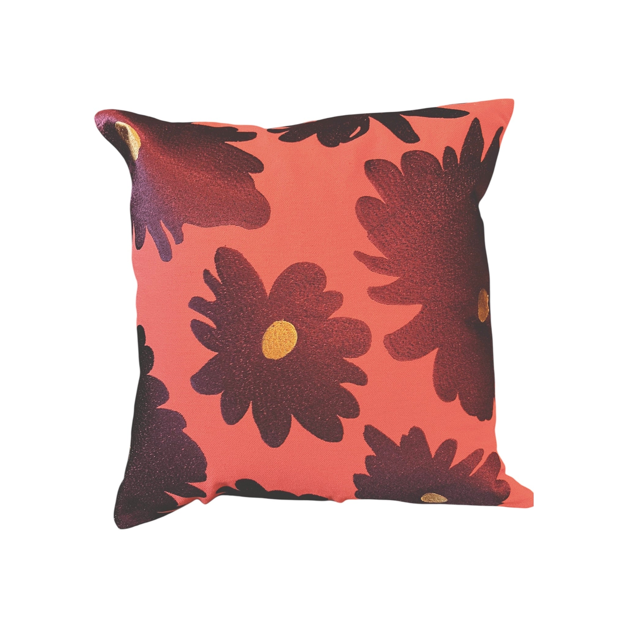 Kissenbezug Coup de foudre orange