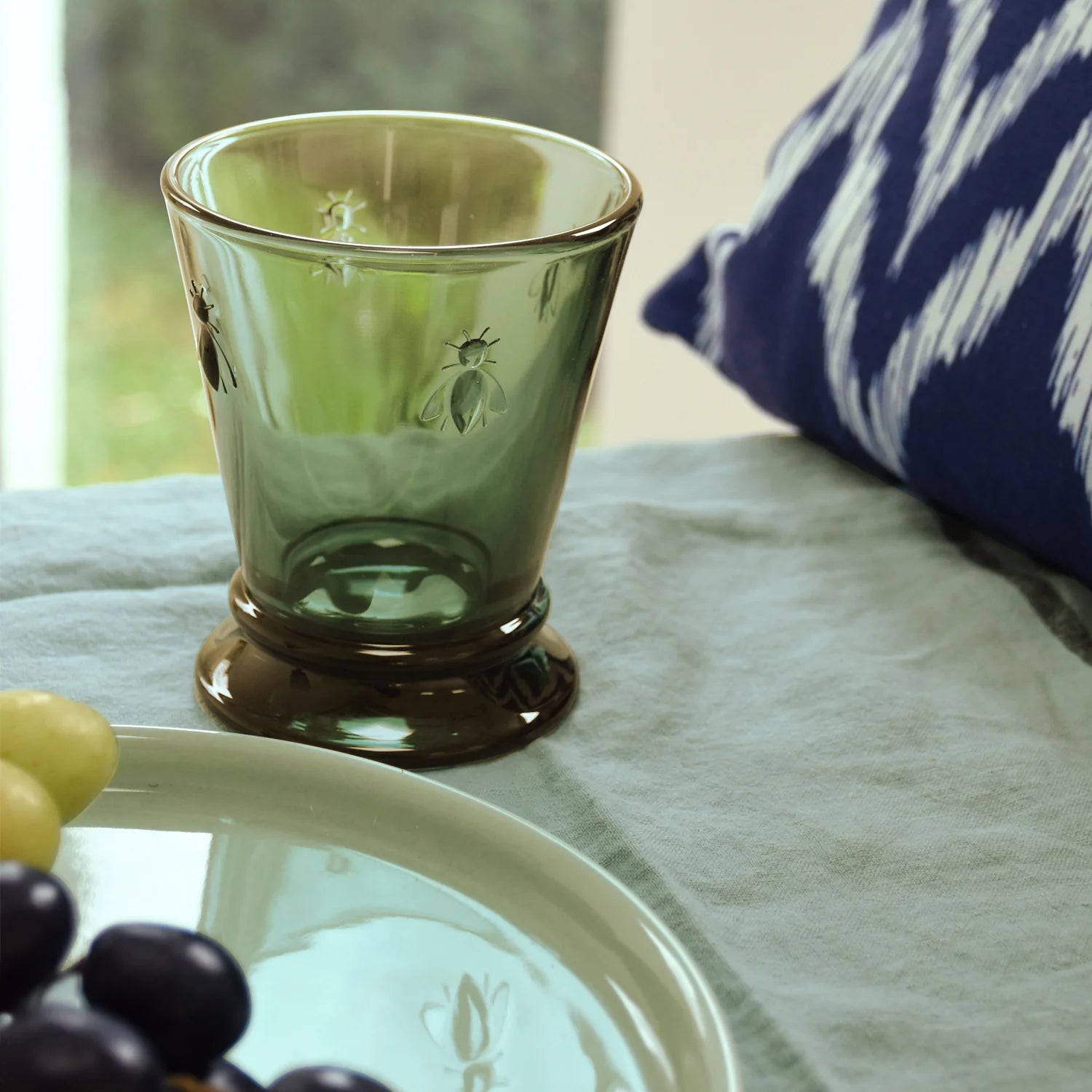 Trinkglas Abeille Olive