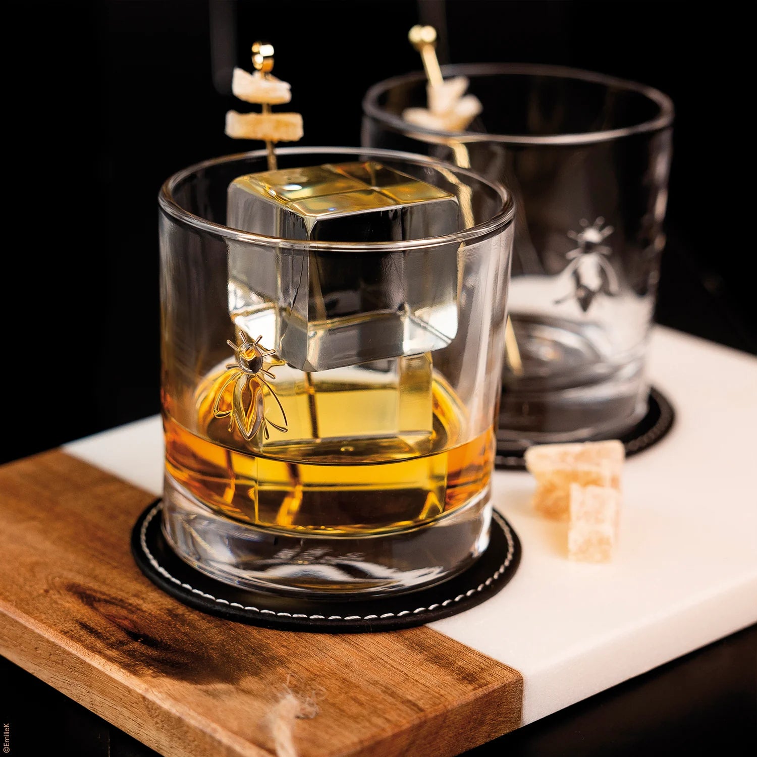 Whisky Gläser Abeille 4er