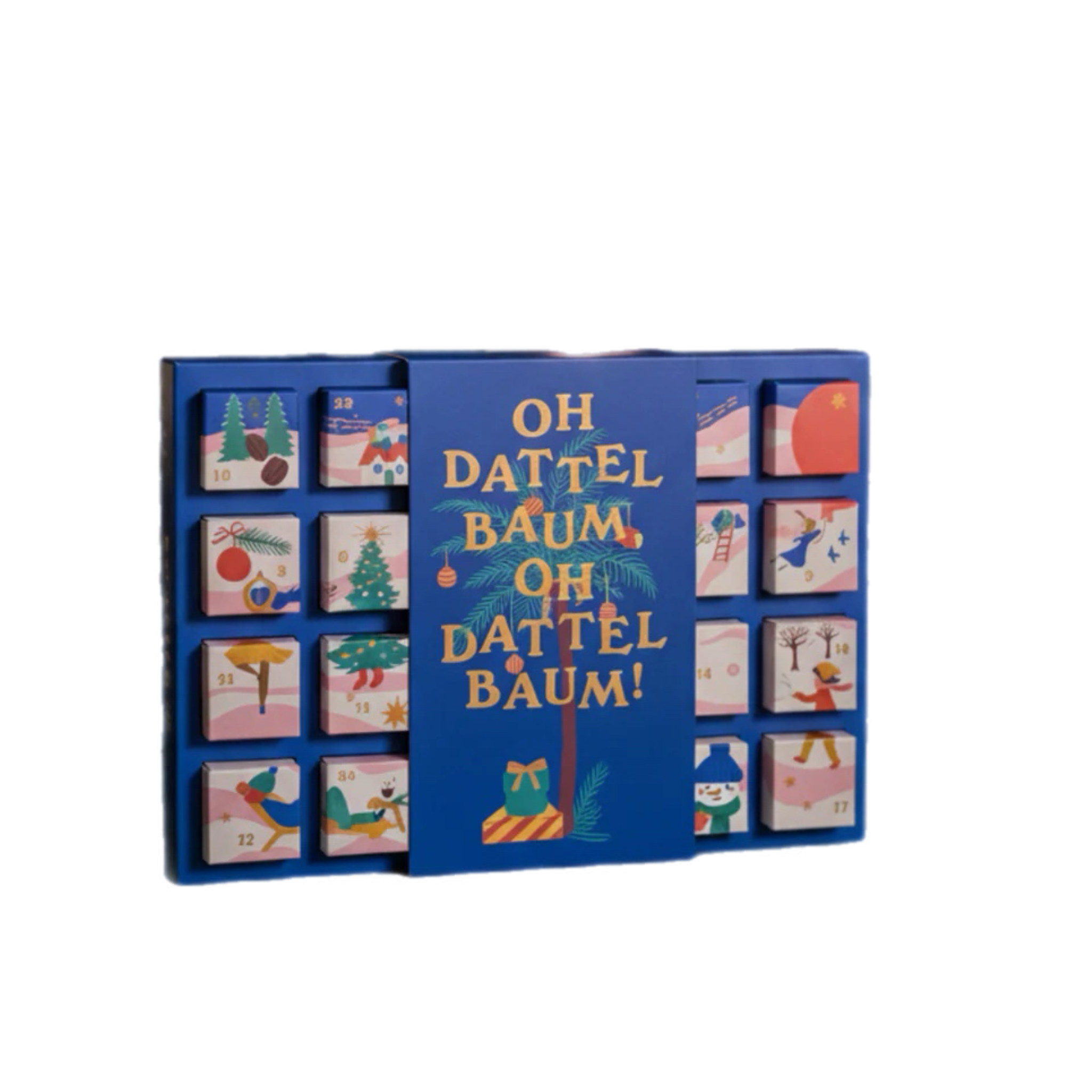 Adventskalender mit Datteln