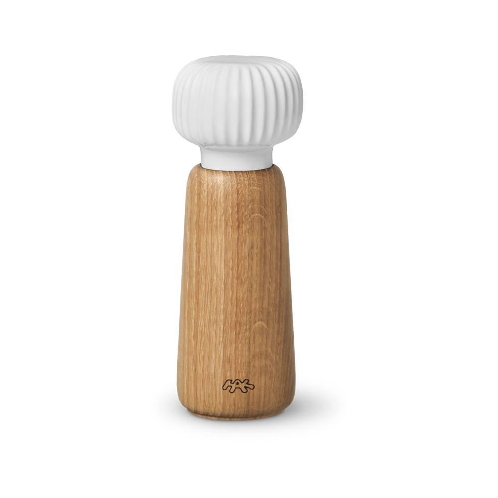 Hammershøi-Mühle 18cm Weiß - GUNDT HOME