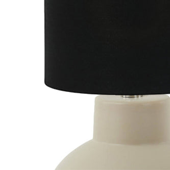 Tischleuchte Georgina sand Keramik - GUNDT HOME