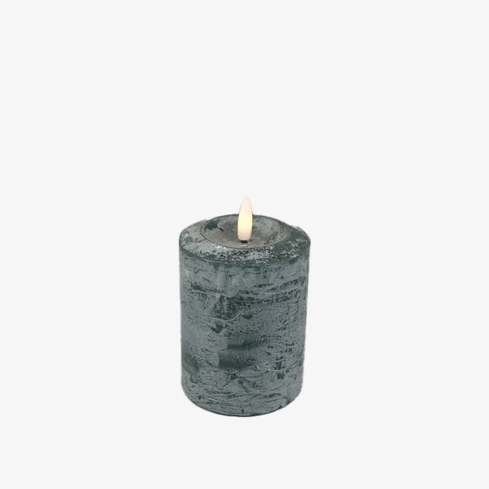 DEKO FLORALE LED Candle Light Petrol 10 - GUNDT HOME