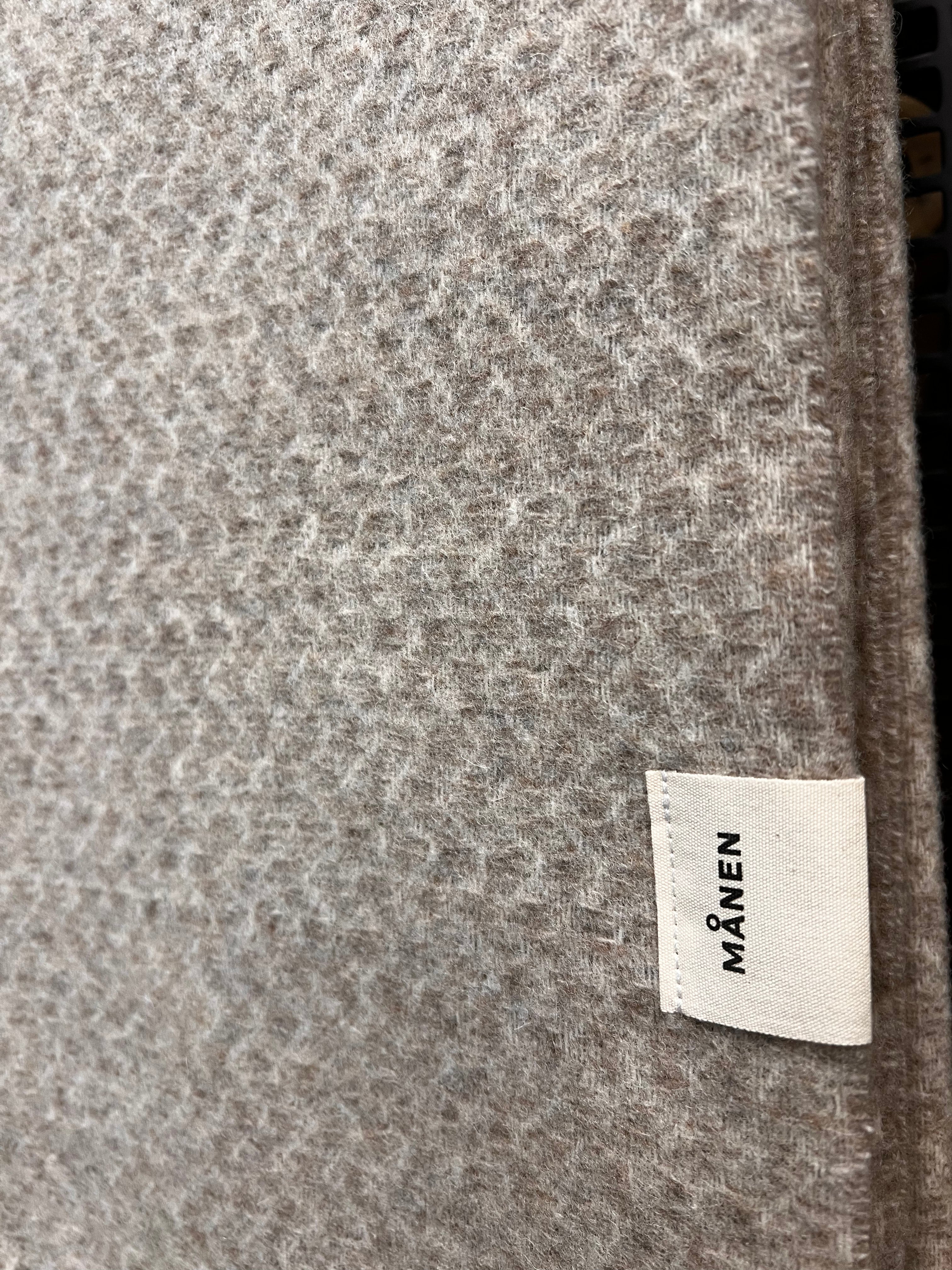 Decke Waves mini Braun/Cremé - GUNDT HOME