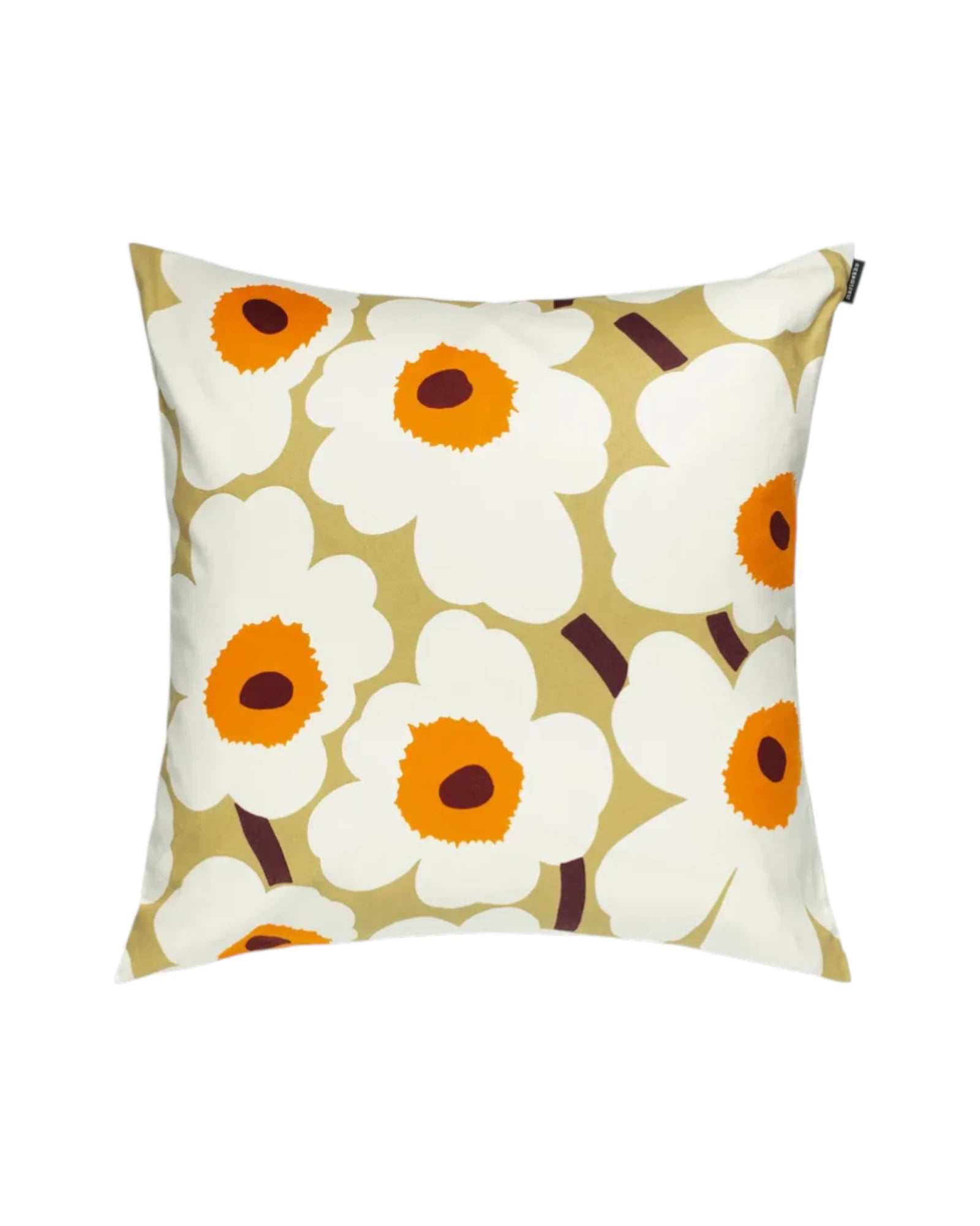 Pieni Unikko Karamell Kissenbezug mit Blumen-Design - GUNDT HOME