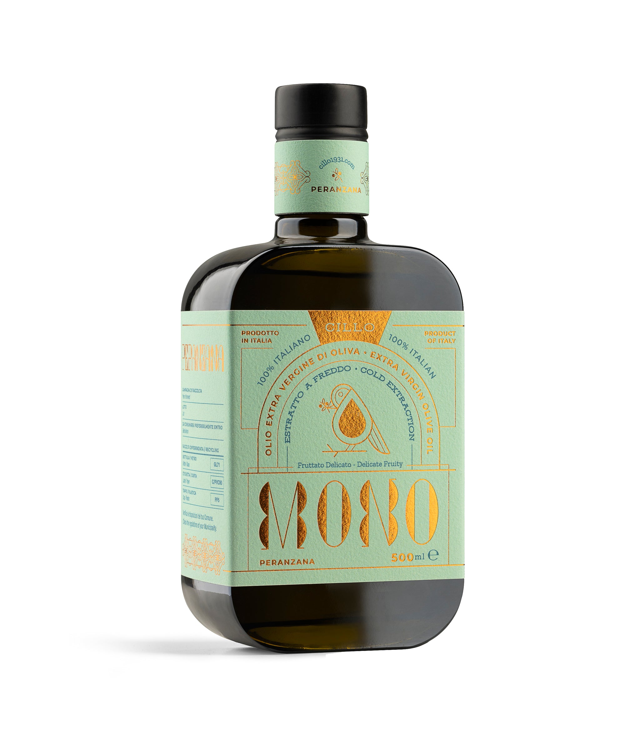 Mono, Peranzana – Natives Olivenöl Extra 500ml - GUNDT HOME