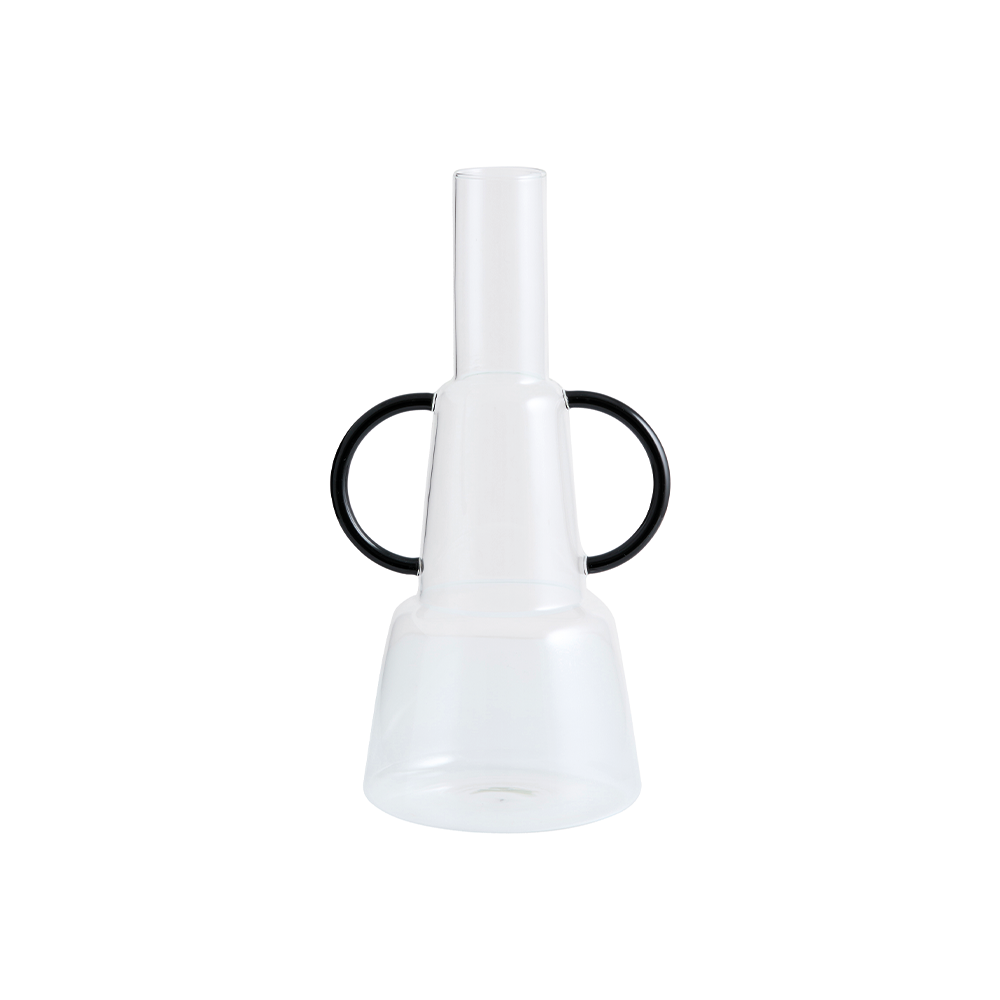 APIUM jug - clear/black - GUNDT HOME