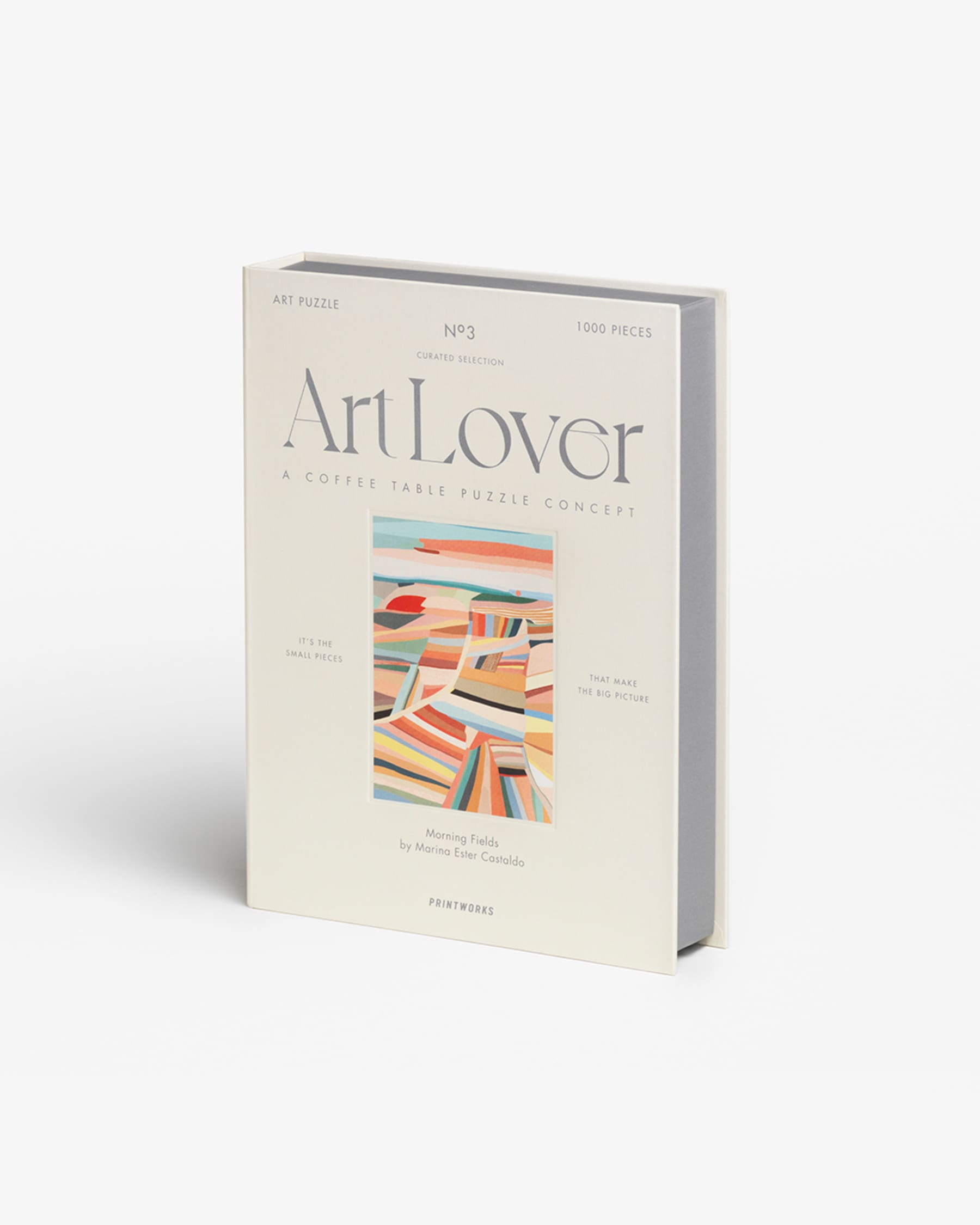 Art Lover Book - Puzzle Mornings Fields