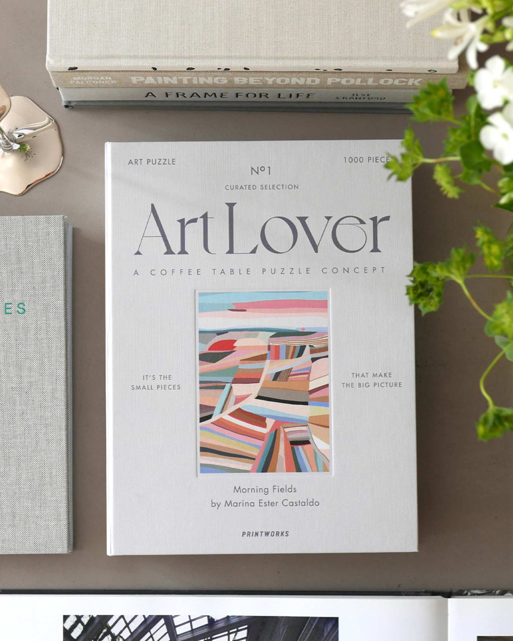 Art Lover Book - Puzzle Mornings Fields