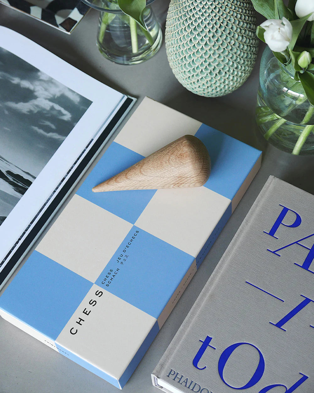 Schach Spiel Blau - GUNDT HOME