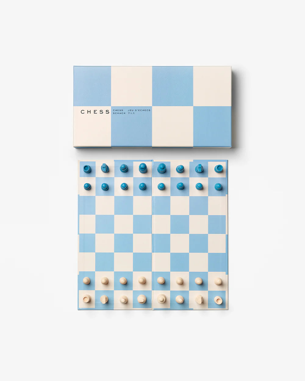 Schach Spiel Blau - GUNDT HOME