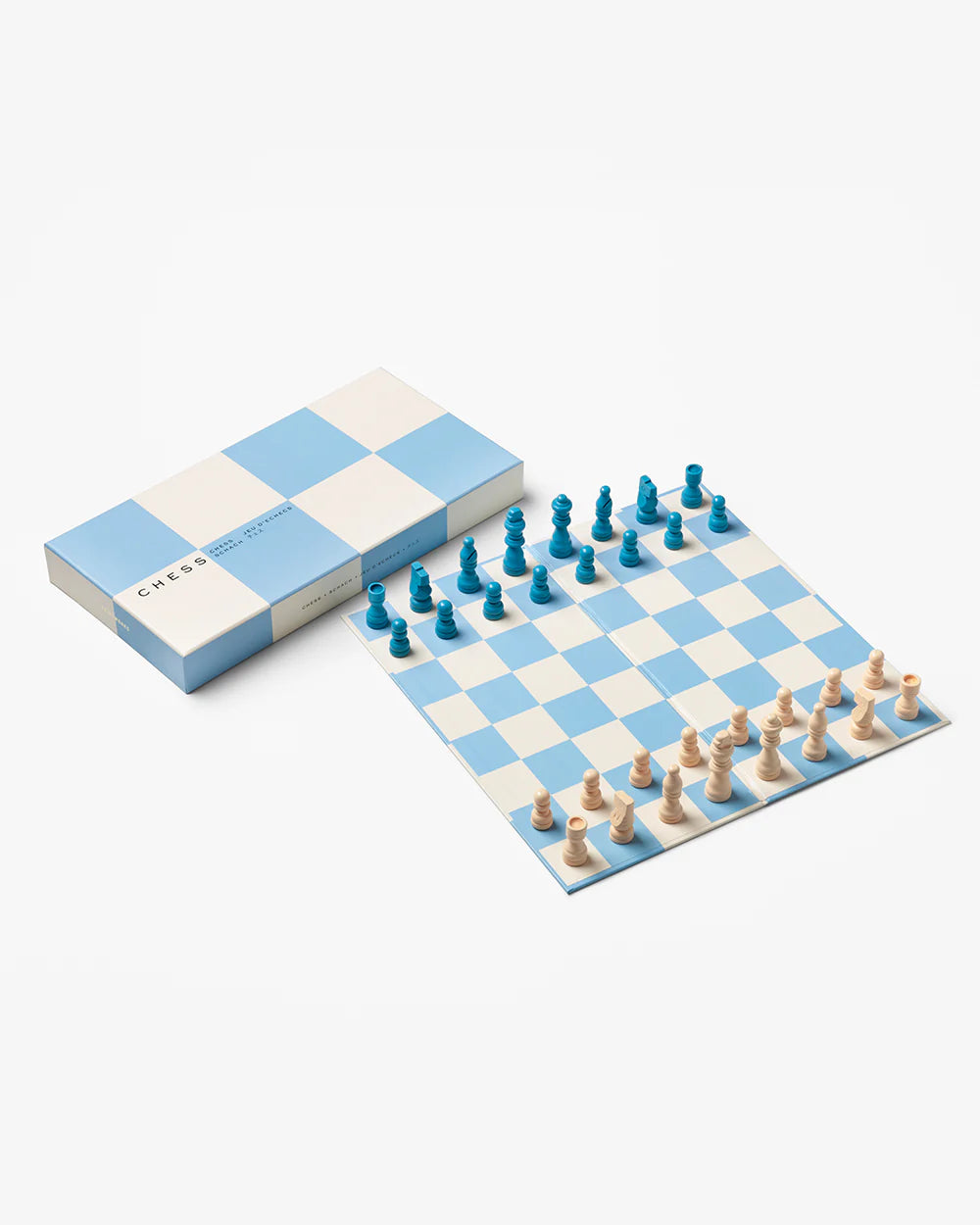Schach Spiel Blau - GUNDT HOME