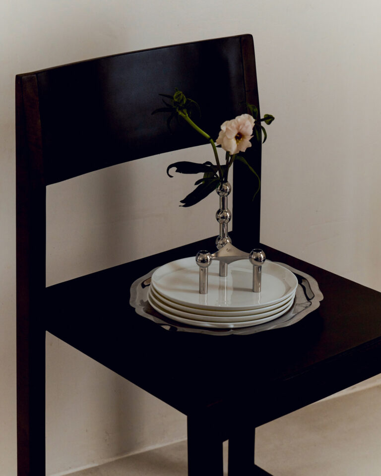 Vase Chrom – ikonisches Design für das modulare Kerzenhalter-System - GUNDT HOME