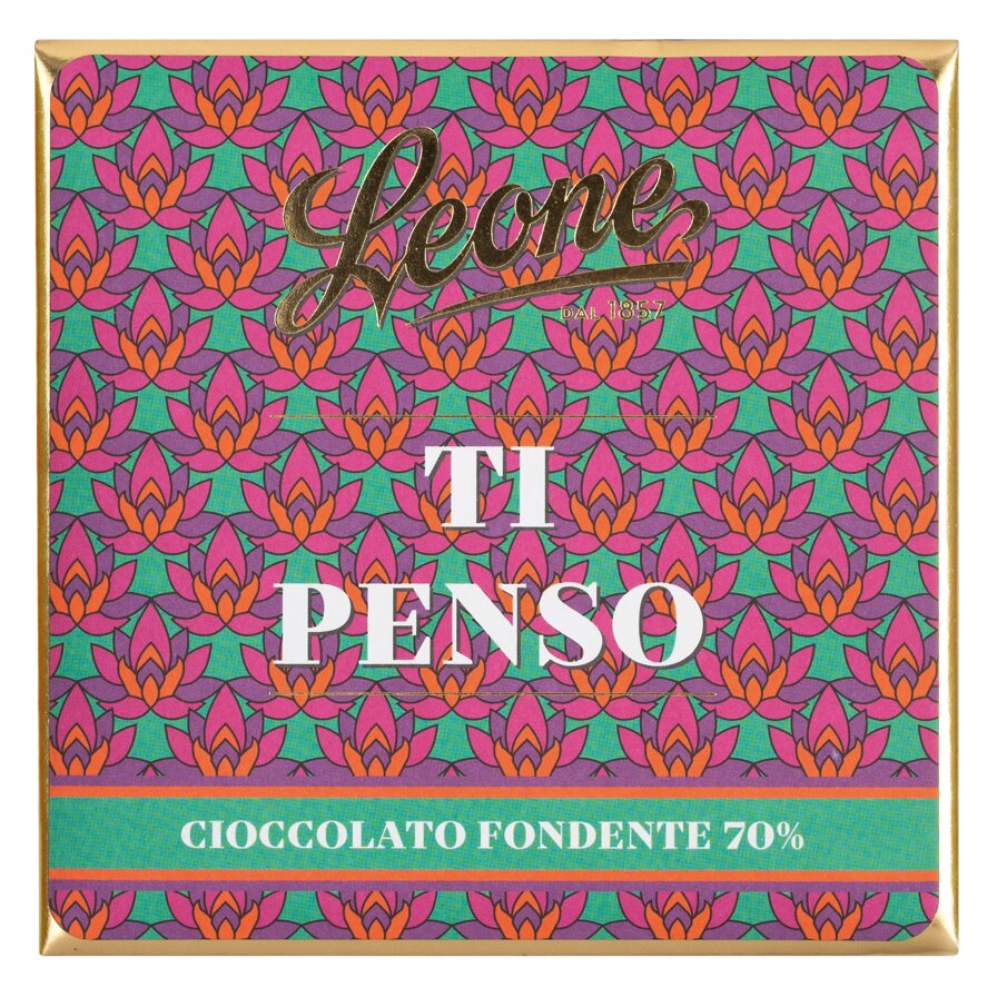 Schokoladentafel in Grußkarte ,Ti Penso‘ - GUNDT HOME