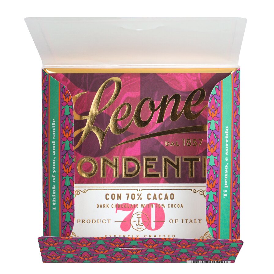 Schokoladentafel in Grußkarte ,Ti Penso‘ - GUNDT HOME