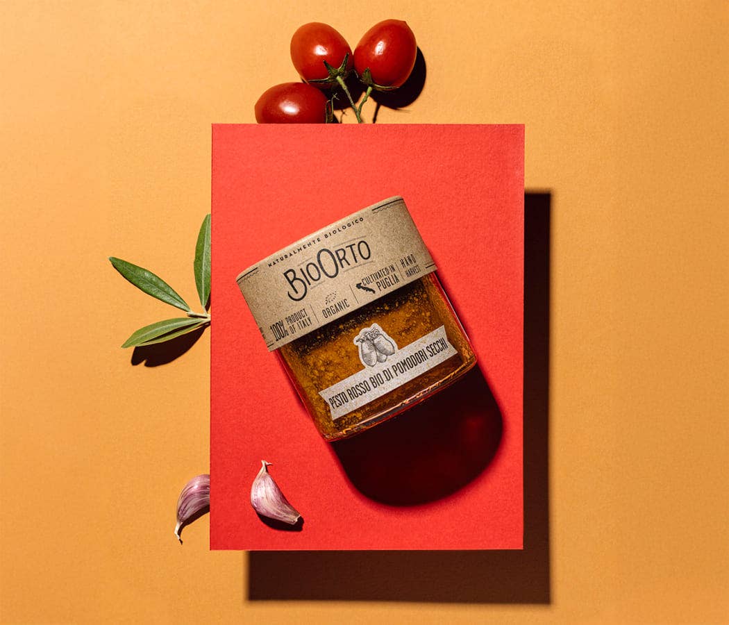 Bio rotes Pesto aus sonnengetrockneten Tomaten: 175 g - GUNDT HOME