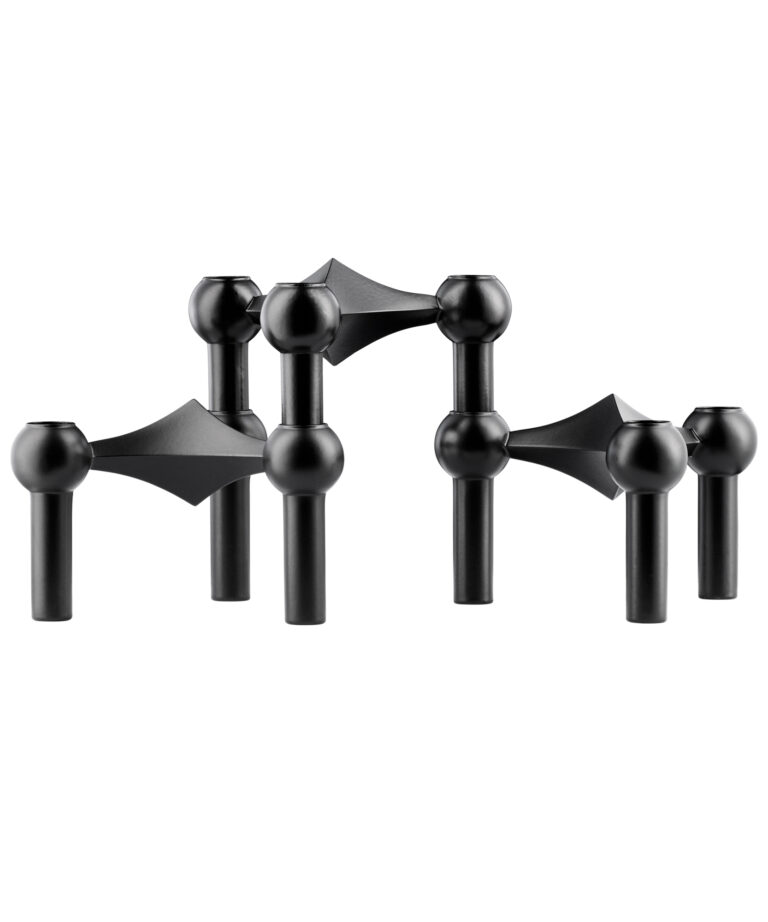 Nagel Kerzenhalter Black - GUNDT HOME