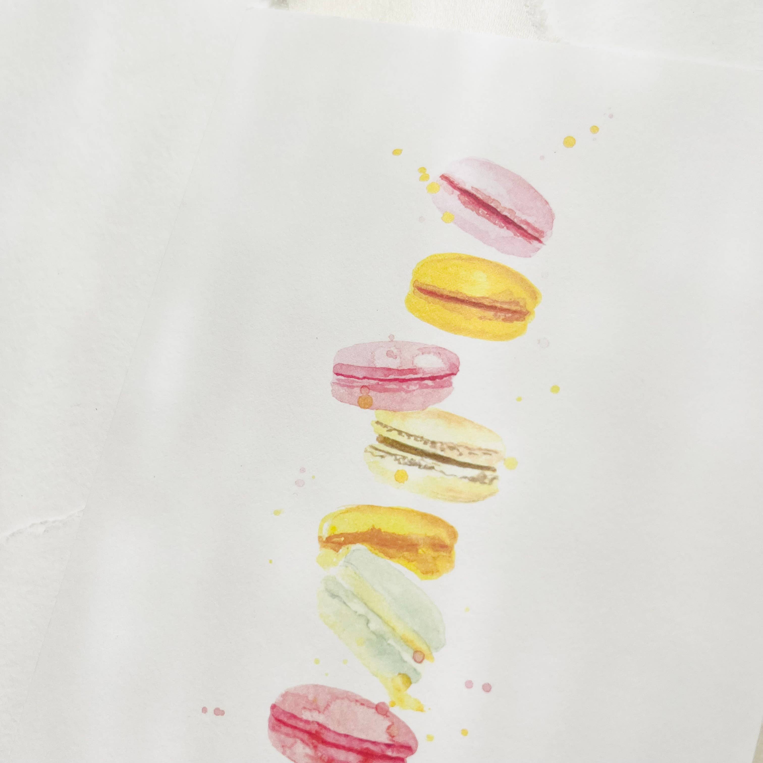 Postkarte · Macarons - GUNDT HOME