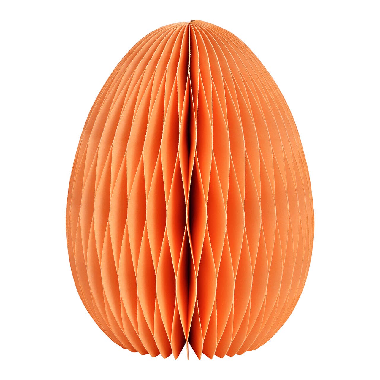 Honeycomb Osterei aus Papier/Pappe peach (B/H/T) 11x15x11cm - GUNDT HOME