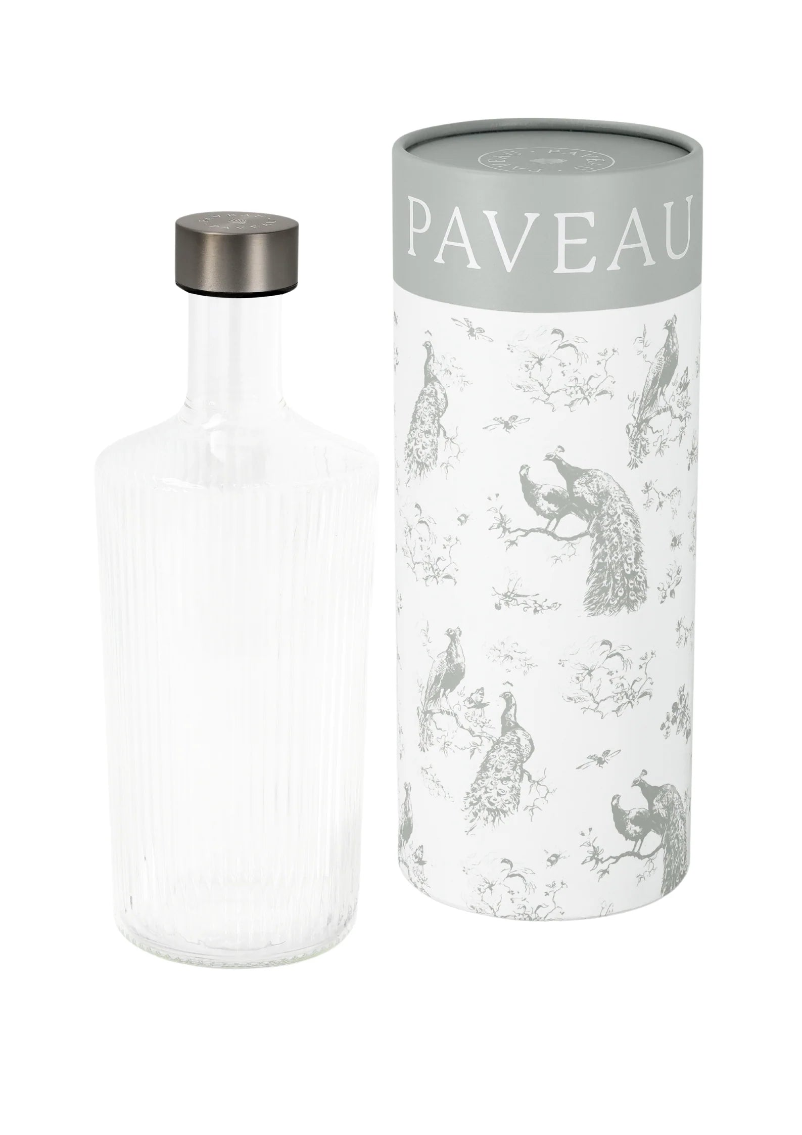 Mundgeblasene Wasserflasche White Haven - GUNDT HOME