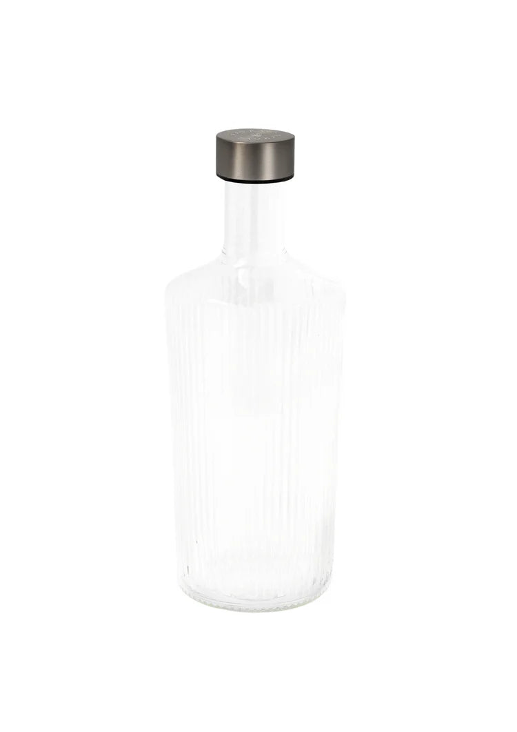 Mundgeblasene Wasserflasche White Haven - GUNDT HOME