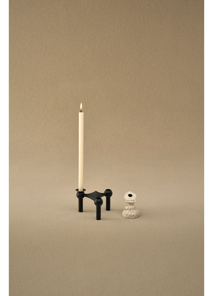 Kerzenhalter Cuff Schwarz (3er Set) - GUNDT HOME
