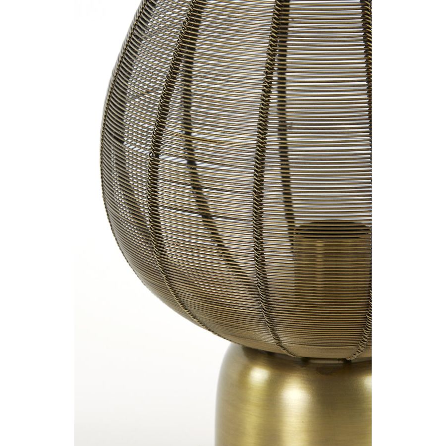 Tischleuchte Suneko antik bronze - GUNDT HOME