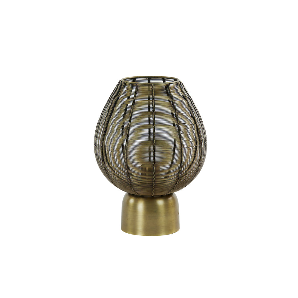 Tischleuchte Suneko antik bronze - GUNDT HOME